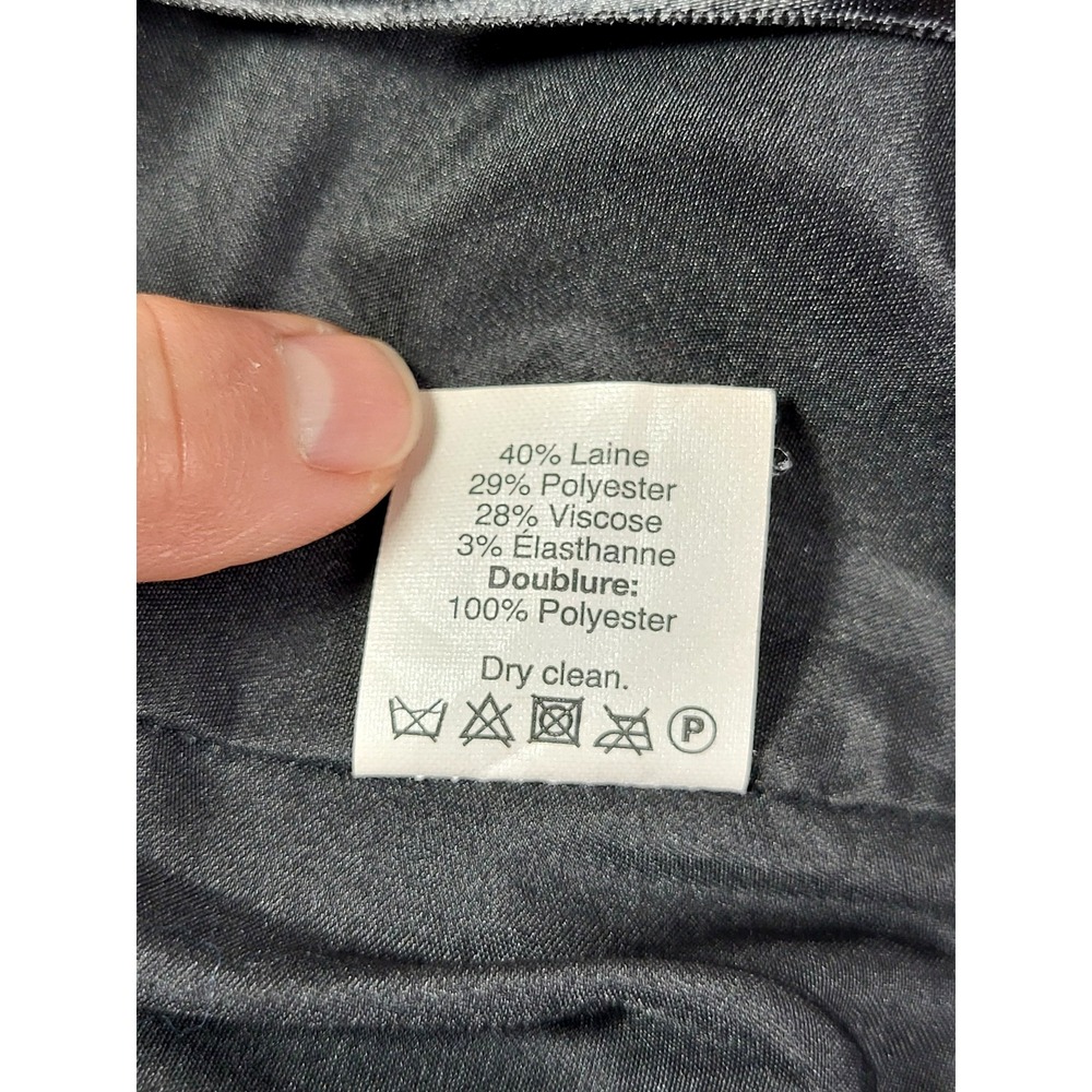 J.Crew The Pencil Skirt Black Watch Plaid Wool Navy Green Size 0 Preppy Academia - Picture 9 of 9